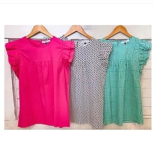 Michelle McDowell Size L women’s blouse NWT